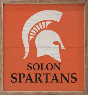 Vintage Solon Spartans Orange
